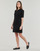 Oblačila Ženske Kratke obleke Lauren Ralph Lauren CHACE-ELBOW SLEEVE-CASUAL DRESS Črna