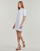 Oblačila Ženske Kratke obleke Lauren Ralph Lauren CHACE-SHORT SLEEVE-CASUAL DRESS Bela