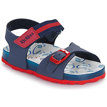 Čevlji  Dečki Sandali & Odprti čevlji Kickers SOSTREET Rdeča