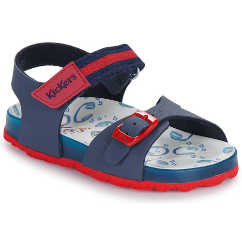 Čevlji  Dečki Sandali & Odprti čevlji Kickers SOSTREET Rdeča