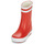 Čevlji  Otroci škornji za dež  Aigle BABY FLAC 2 Rdeča / Bela