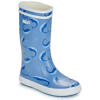 Čevlji  Otroci škornji za dež  Aigle LOLLY POP Modra