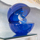 Dom Kipci in figurice Signes Grimalt Kristalna Figura Modra