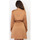Oblačila Ženske Obleke La Modeuse 69012_P160892 Kostanjeva