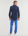Oblačila Moški Srajce z dolgimi rokavi Polo Ralph Lauren CHEMISE COUPE DROITE EN SEERSUCKER Modra