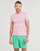 Oblačila Moški Majice s kratkimi rokavi Polo Ralph Lauren T-SHIRT AJUSTE EN COTON Rožnata
