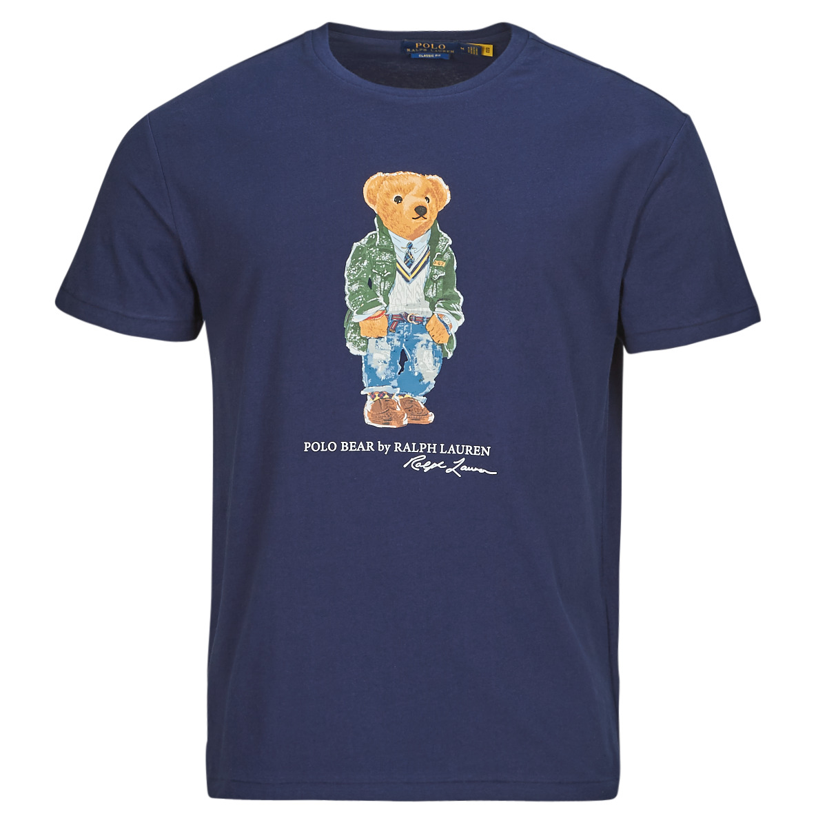 Oblačila Moški Majice s kratkimi rokavi Polo Ralph Lauren T-SHIRT POLO BEAR AJUSTE EN COTON Bear / Newport / Hrtg / Bear