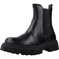 Čevlji  Deklice Škornji Asso AG15741 Črna
