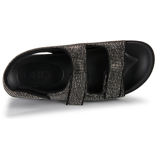 Only ONLMINNIE-13 BLING SANDAL Črna