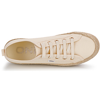 Only ONLIDA-1 LACE UP ESPADRILLE SNEAKER Bež