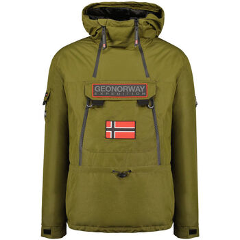 Oblačila Moški Športne jope in jakne Geographical Norway Benyamine054 Man Kaki Zelena
