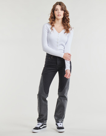 Oblačila Ženske Jeans straight Levi's 501® ORIGINAL CHAPS To / The