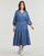 Oblačila Ženske Dolge obleke Levi's CECILE MIDI DRESS Modra