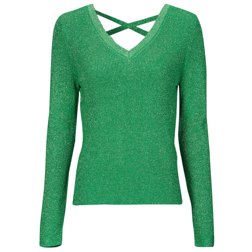 Oblačila Ženske Puloverji Vero Moda VMNEWLEXSUN  Zelena