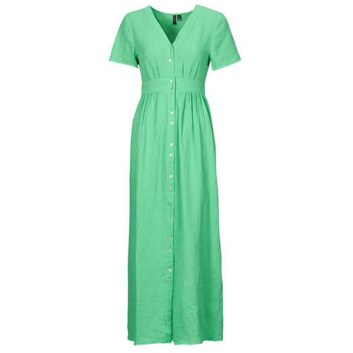 Oblačila Ženske Dolge obleke Vero Moda VMNATALI Zelena