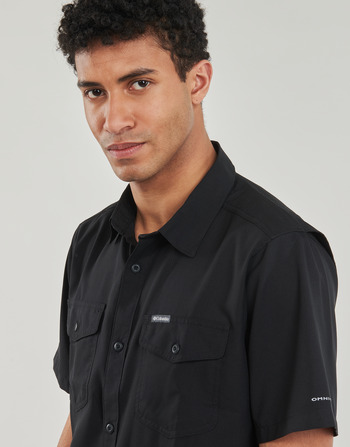 Columbia Utilizer II Solid Short Sleeve Shirt Črna