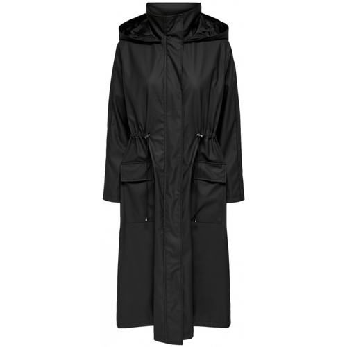 Oblačila Ženske Plašči Only Raincoat Jane - Black Črna