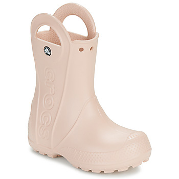 Čevlji  Deklice škornji za dež  Crocs Handle It Rain Boot Kids Rožnata