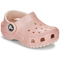 Čevlji  Deklice Cokli Crocs Classic Glitter Clog T Rožnata / Bleščeča