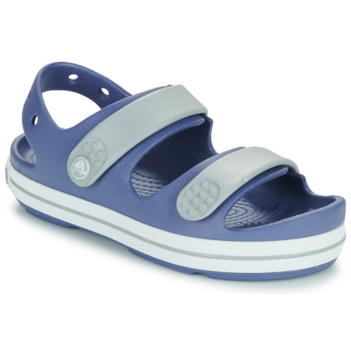 Čevlji  Otroci Sandali & Odprti čevlji Crocs Crocband Cruiser Sandal T Modra / Siva