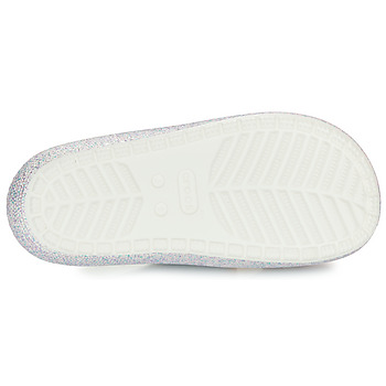 Crocs Classic Glitter Sandal v2 K Bela / Bleščeča
