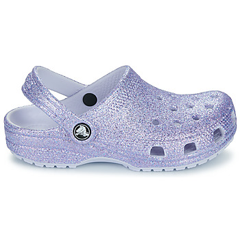 Crocs Classic Glitter Clog K Vijolična / Bleščeča
