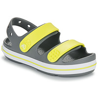 Čevlji  Otroci Sandali & Odprti čevlji Crocs Crocband Cruiser Sandal T Siva / Rumena