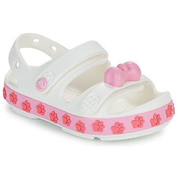 Čevlji  Otroci Sandali & Odprti čevlji Crocs Crocband Cruiser Pet Sandal T Bela / Rdeča