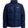 Oblačila Moški Usnjene jakne & Sintetične jakne Jack & Jones CAZADORA ACOLCHADA HOMBRE  12238745 Modra