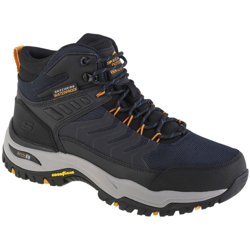 Čevlji  Moški Pohodništvo Skechers Arch Fit Dawson-Raveno Modra