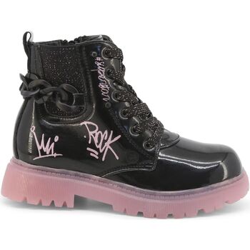 Čevlji  Moški Škornji Shone 5658-001 Black/Pink Črna