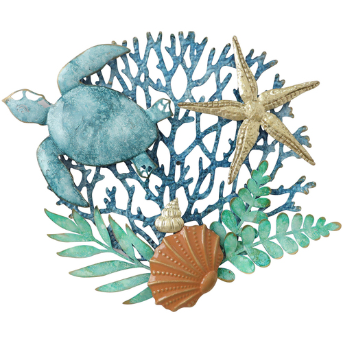 Dom Kipci in figurice Signes Grimalt Ornament Morskega Ozadja Modra