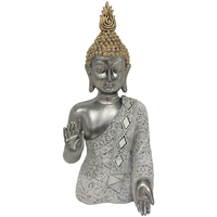 Dom Kipci in figurice Signes Grimalt Buddha Figura Srebrna