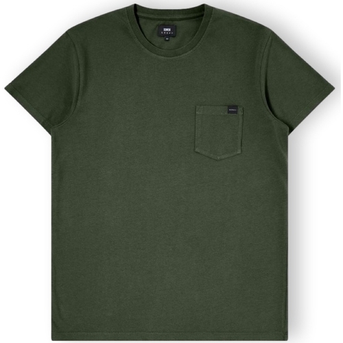 Oblačila Moški Majice & Polo majice Edwin Pocket T-Shirt - Kombu Green Zelena