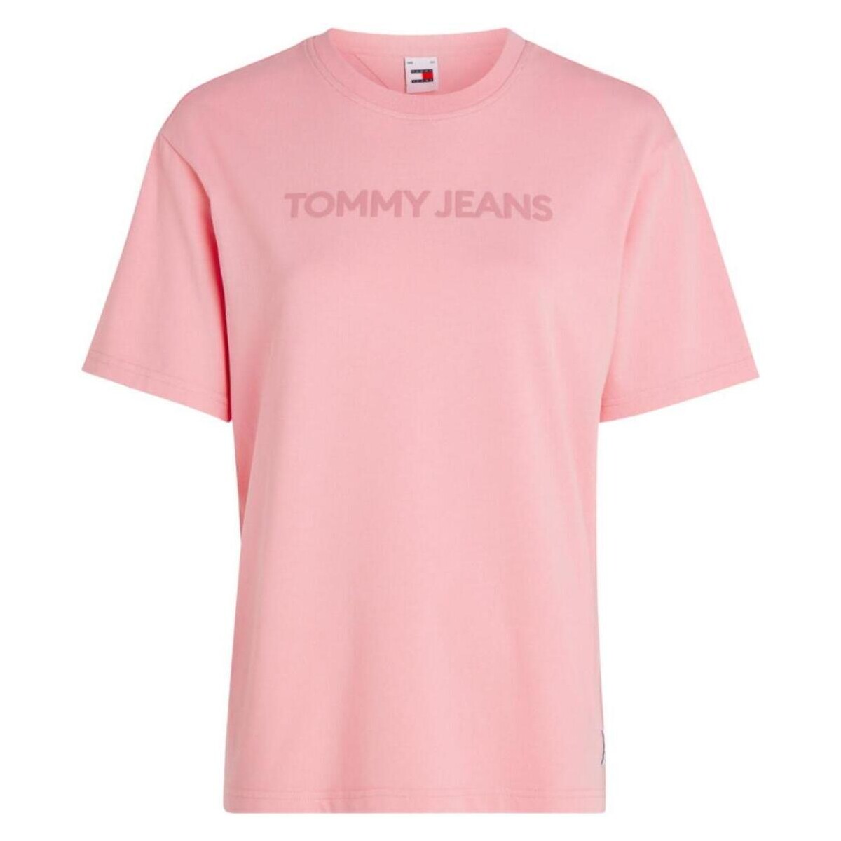 Oblačila Ženske Majice s kratkimi rokavi Tommy Hilfiger  Rožnata