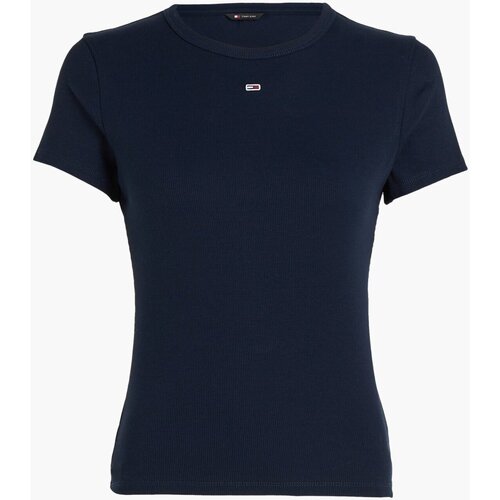Oblačila Ženske Majice & Polo majice Tommy Jeans DW0DW17383 Modra