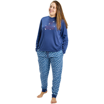 Oblačila Ženske Pižame & Spalne srajce Munich MUDP0200 Modra