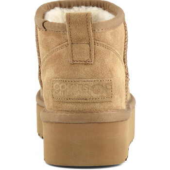 Colors of California Platfrom winter boot in suede Kostanjeva