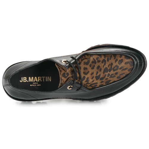JB Martin FOUGUE Nappa / West / Črna / Velvet