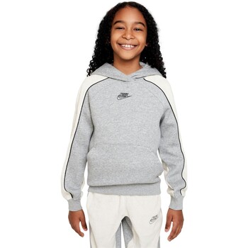 Oblačila Dečki Puloverji Nike NIO  AMPLIFY HOODIE FD3159 Siva
