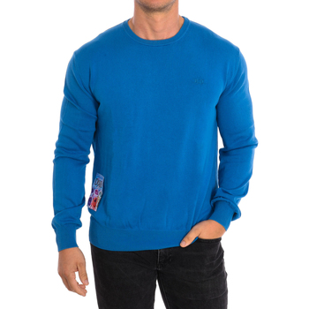 Oblačila Moški Puloverji La Martina RMS007-XC022-07049 Modra