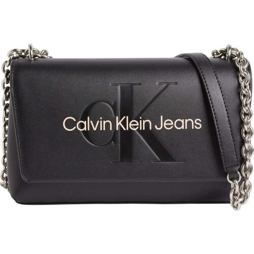 Torbice Ženske Torbe za čez ramo Calvin Klein Jeans  Črna
