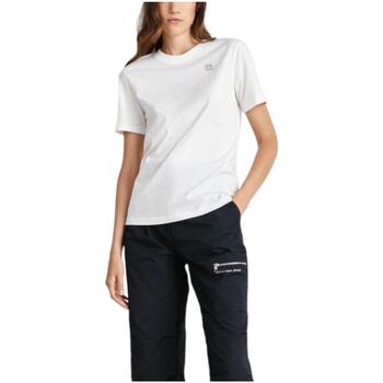 Oblačila Ženske Majice s kratkimi rokavi Calvin Klein Jeans  Bela