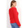 Oblačila Ženske Puloverji La Modeuse 68963_P160852 Rdeča