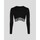 Oblačila Ženske Puloverji Karl Lagerfeld 240W1716 SEAMLESS LOGO Črna