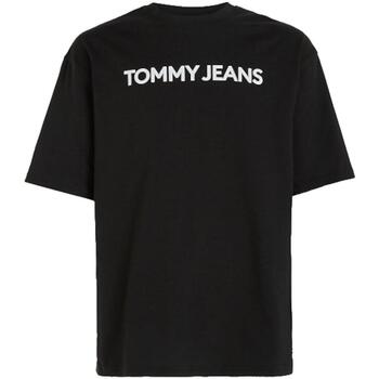 Oblačila Moški Majice s kratkimi rokavi Tommy Hilfiger  Črna