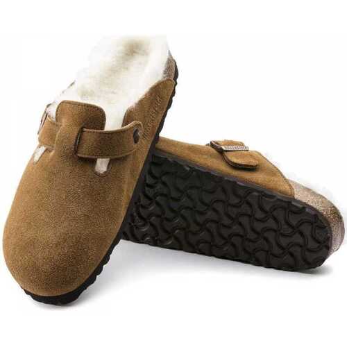 BIRKENSTOCK Boston shearling leve Kostanjeva