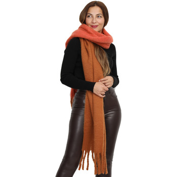 Tekstilni dodatki Ženske Šali & Rute La Modeuse 69408_P161550 Oranžna