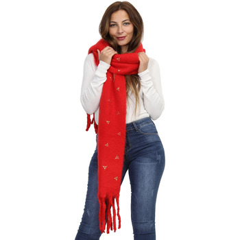 Tekstilni dodatki Ženske Šali & Rute La Modeuse 69516_P161826 Rdeča