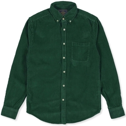 Oblačila Moški Srajce z dolgimi rokavi Portuguese Flannel Lobo Shirt - Green Zelena